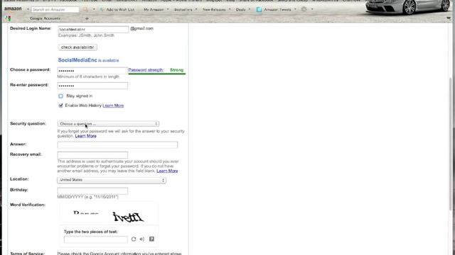Create An E-mail Address смотреть онлайн