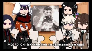 BSD React to f!y/n as Klee | REALLY HEAVY CONTENT | Read the description below