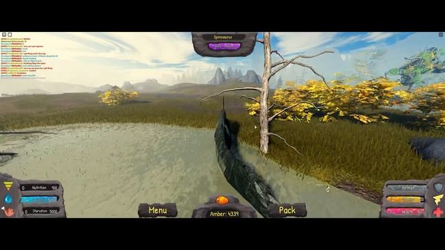 ROBLOX Prior Extinction - Spinosaurus Remake Showcase! смотреть онлайн