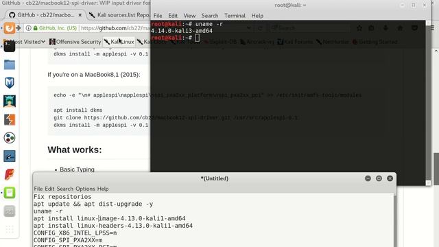 Como instalar drivers en MacBook despues de instalar kali смотреть онлайн