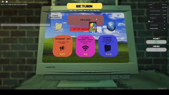 meme simulator roblox смотреть онлайн