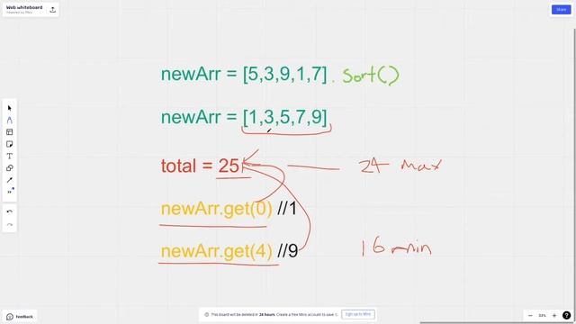 Quickest MiniMax Solution Java Hacker Rank смотреть онлайн