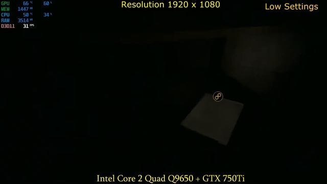 Close To The Sun - Intel Core 2 Quad Q9650 - GTX 750Ti gaming benchmark смотреть онлайн