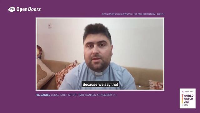 Open Doors World Watch List Launch 2021 смотреть онлайн