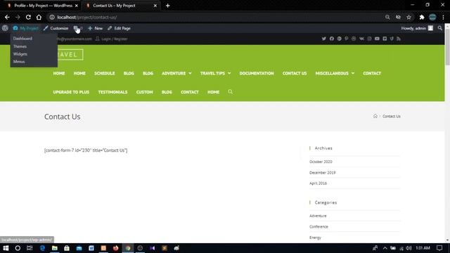 How to Update User Profile in wordpress | Wordpress Dashboard Tutorial | Part-15 смотреть онлайн