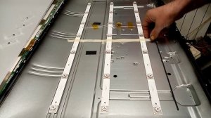 Телевизор BBK 39LEM-1089/T2C  нет изображения.меняем подсветку.