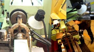 Токарная обработка в неподвижном люнете