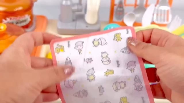 Unboxing Miniature Plastic Full Kitchen Set Collection | Toy Cooking Game | Kitchen Set Toy | Revie смотреть онлайн