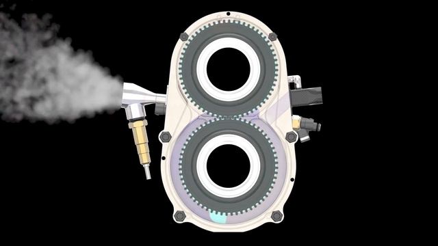 This pistonless engine runs on hydrogen and revs to 25k rpm смотреть онлайн