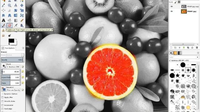 [How to] Create selective colour image in Gimp смотреть онлайн