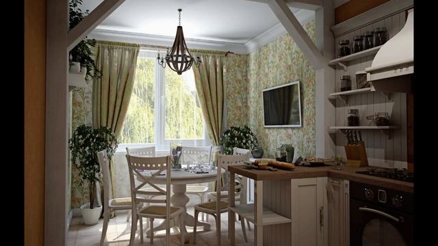 КУХНЯ ?, ГОСТИНАЯ?, СТОЛОВАЯ ? В СТИЛЕ ПРОВАНС И КАНТРИ ?. ИДЕИ ДЕКОРА И ИНТЕРЬЕРА. смотреть онлайн