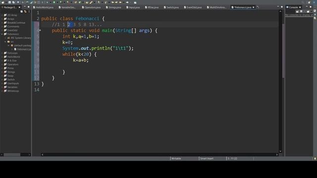 Fibonacci Series in Java | Frequently Asked Java Program | Java Tutorial in Telugu смотреть онлайн