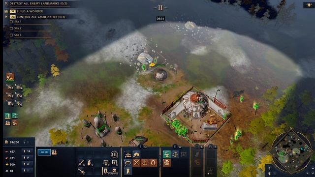 AOE 4 Mongol Build Order Fast Feudal Mangudai Rush смотреть онлайн