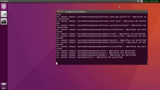 Removing all files accidentally from root directory "/" using rm -rf смотреть онлайн