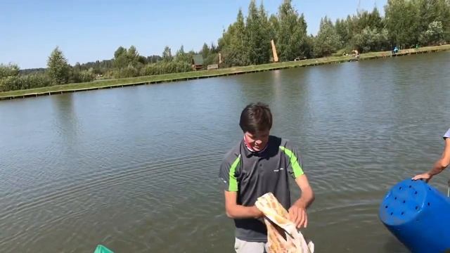 Улов с 1-го безлимитного водоема. РК Фишка Петряиха смотреть онлайн