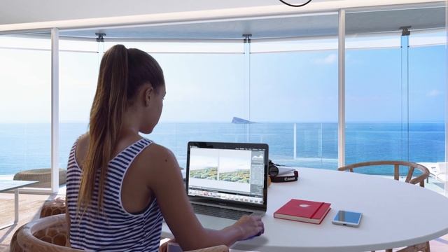 Delfin Tower — элитные апартаменты на первой линии пляжа Поньенте в Бенидорме. смотреть онлайн