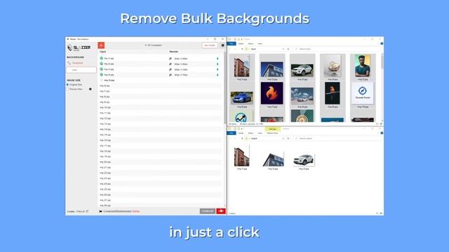 Bulk Photo Background Remover For Windows / Mac / Linux смотреть онлайн
