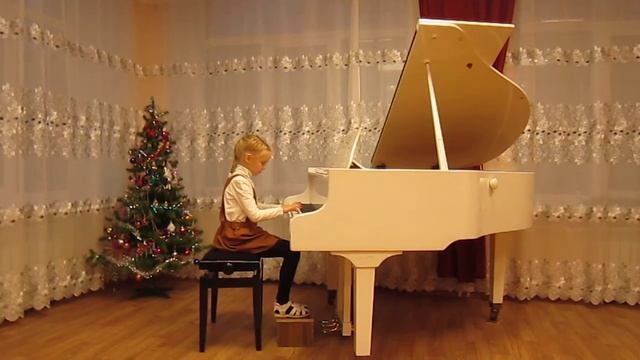 Ю. Барахтина - вариации на русскую народную песню "Как у наших у ворот", Земская Элина смотреть онлайн