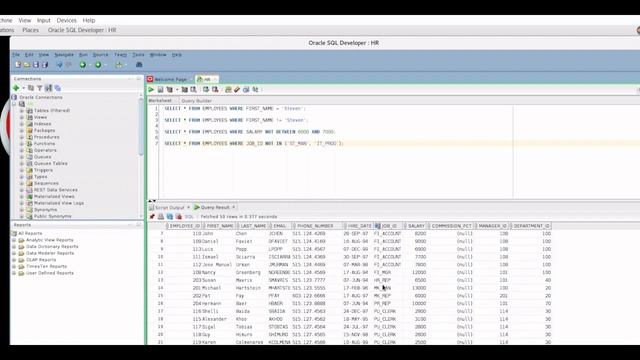 03 Data Restriction Continued - Oracle SQL смотреть онлайн