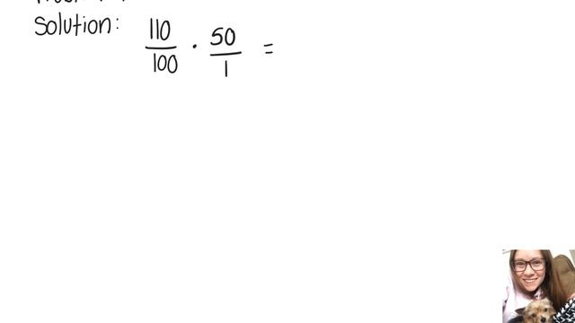Percentage: Find 110% of 50 смотреть онлайн