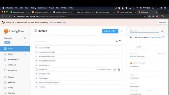 Do Zero ao Chatbot 9 (Google Spreadsheet) смотреть онлайн