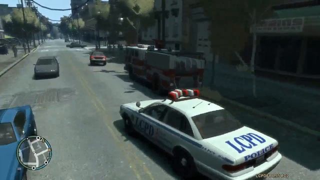 GTA IV LCPD: First Response Police Mod Gameplay (12) HARDCORE MODE! смотреть онлайн