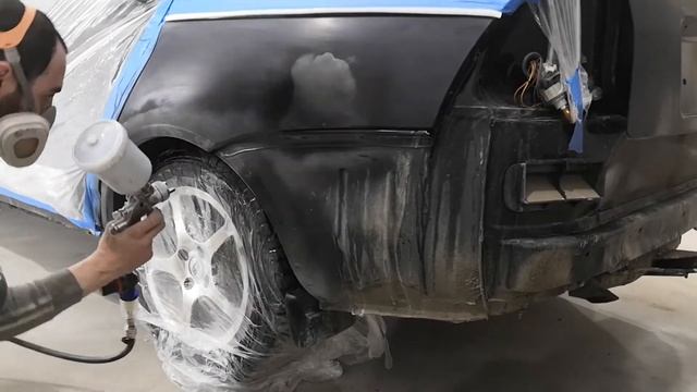 Как правильно убрать "рыжики" (ржавчину) с кузова авто. Покраска приоры в переход. смотреть онлайн
