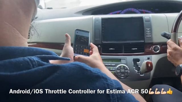 Chip Tuning 54 Estima ACR50 Android Throttle Controller смотреть онлайн