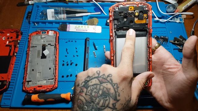 Разборка и замена дисплея Doogee s70 смотреть онлайн