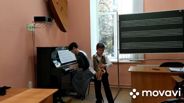 Яшков Пётр, 8 лет, саксофон В. Мишле "Лопоухий ослик" смотреть онлайн