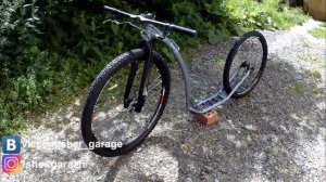 Самокат. Скутер. Футбайк. Самокат для взрослых с большими колесами