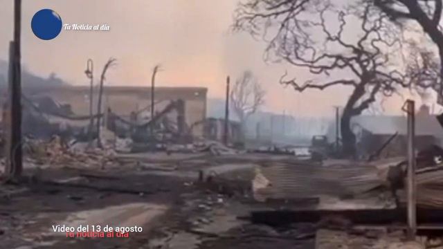 Tragedia En Hawaii: 103 Personas Murieron En El Incendio Más Devastador En EE.UU. Desde 1918