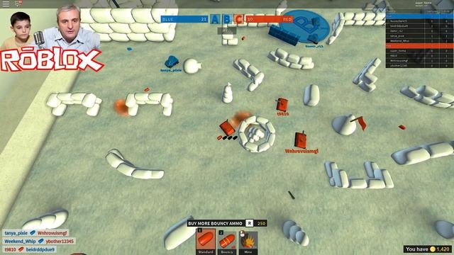 Роблокс СИМУЛЯТОР ТАНКОВ супер ТАНКИ ОНЛАЙН В РОБЛОКС = ROBLOX на русском Tiny Tanks смотреть онлайн