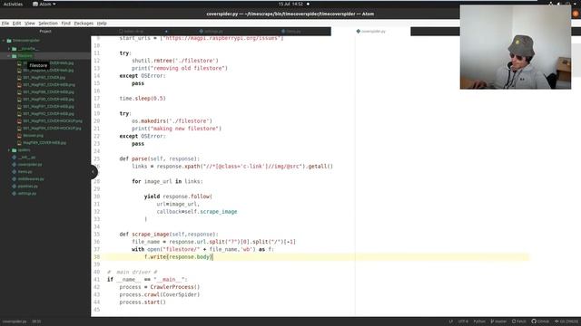 Web Scraping Images | Scrapy | extracting images with a specific class name смотреть онлайн