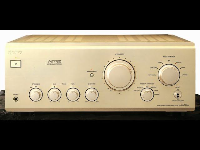 Sony TA-FA777ES Sony SS-G5a обзор от Oldplayer смотреть онлайн