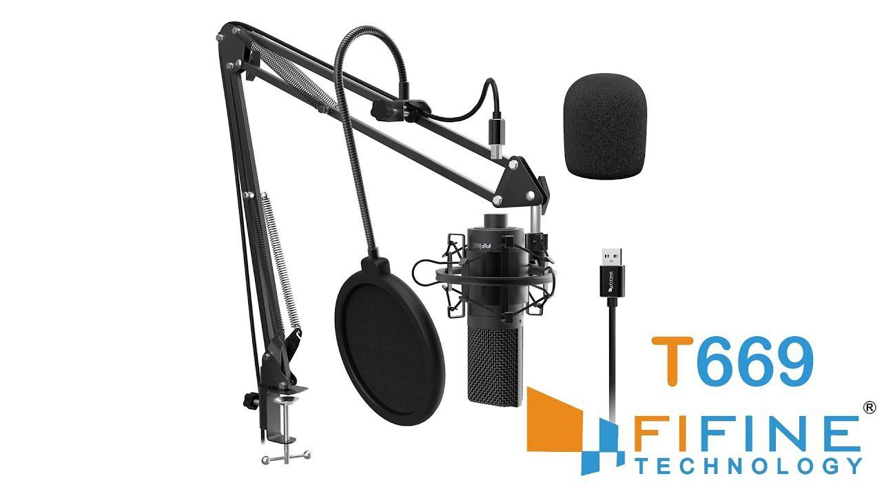 Как же настроить микрофон FIFINE T669 в обс ???