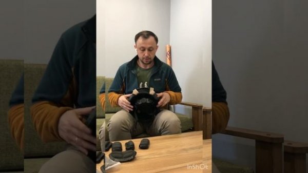 Чехол на шлем OPS CORE как надеть?