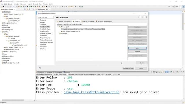 Java JDBC Insert operation | Java to MySQL | How to use Prepared Statement смотреть онлайн