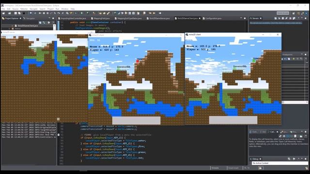 Minecraft 2D Java OpenGL part 1 смотреть онлайн