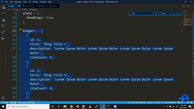 ReactJS - Passing Function as Props смотреть онлайн