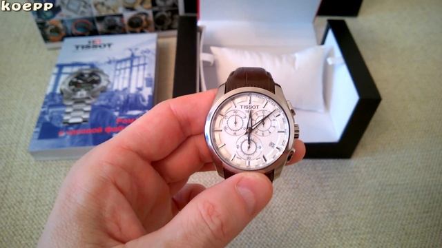 Часы TISSOT COUTURIER QUARTZ T035.617.16.031.00