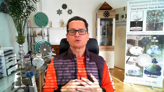 Teslaspule Elektrosmog-Schutz 5G Teslaantenne Lebensfeld Potenzierung Skalarwellen Radionik Harmoni