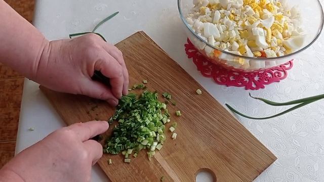 Салат на ужин. Простой и вкусный. #ужин#салат#простодоступно#кушатьподано#