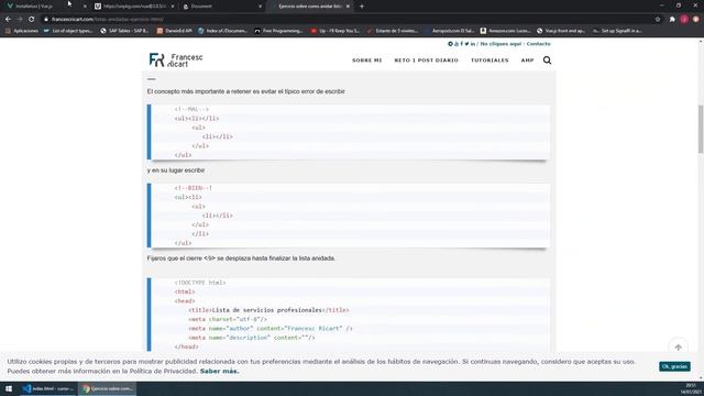 06 - Bucles Anidados con v-for, Obtener Índice, Bucles a Partir de Rangos [Vue.js 3] смотреть онлайн