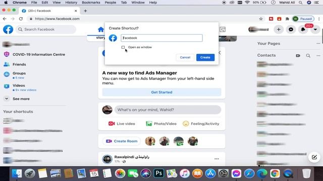 How To Install Facebook App On MacOS Operating System