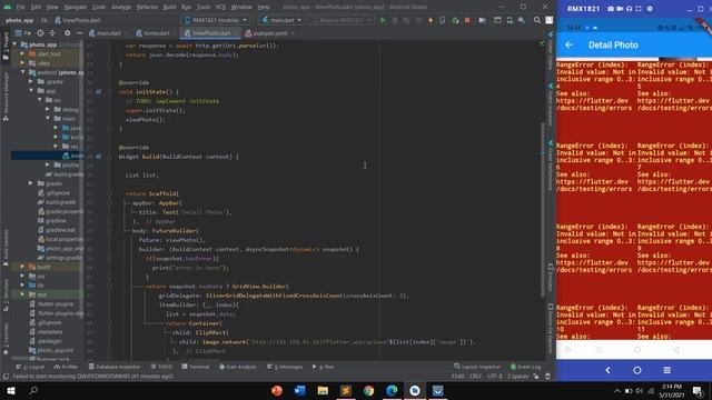 Flutter with PHP and MySql - Build Photo App #10 смотреть онлайн