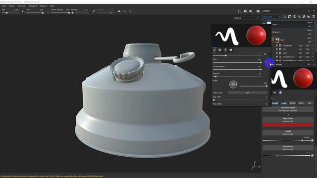 Substance Painter Работа с кистями | Уроки для начинающих Сабстенс Пейнтер | Часть 6