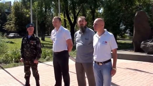 Дёма Громов - речь Президента МБФ ВВП в День ВДВ - 02.08.2015 г смотреть онлайн