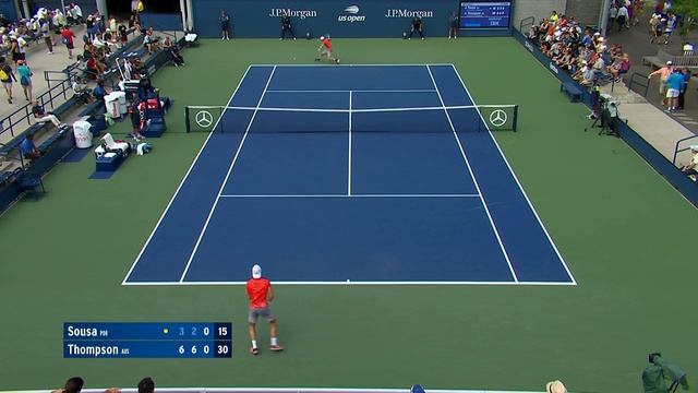 João Sousa vs. Jordan Thompson | US Open 2019 R1 Highlights смотреть онлайн