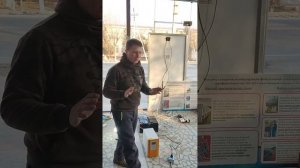 Солнечная электростанция на 1 кВт мощности. Узбекистан.